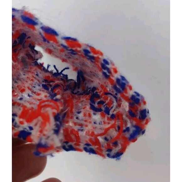 Vintage 1970s Barbie Mod Clone Fashion Skirt Plaid Print Red Blue Snap Closure - Picture 3 of 6